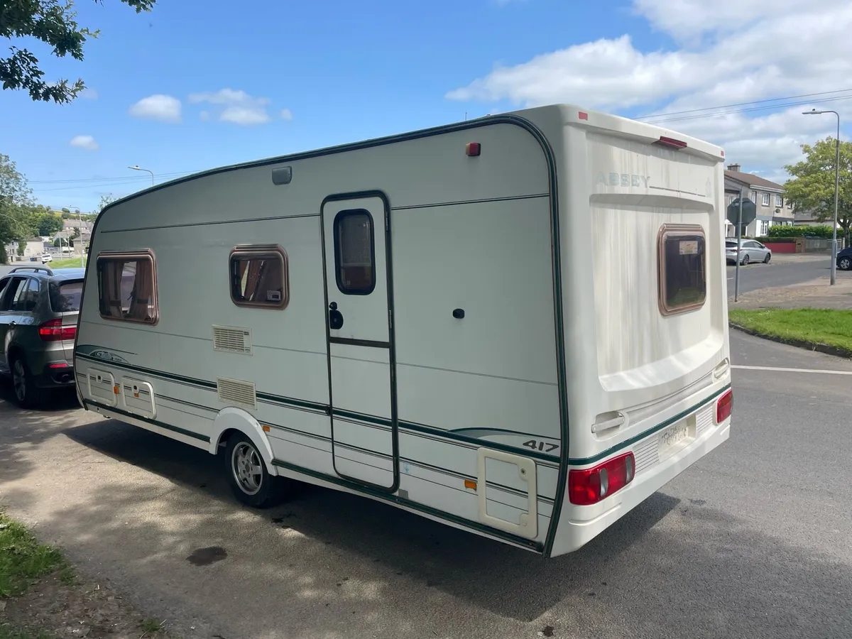 4 berth caravan L shape lounge - Image 3