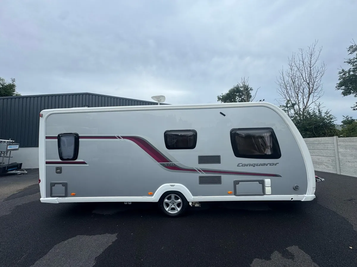2013 Swift Conqueror 570 4 Berth-Fixed French-Bed - Image 1