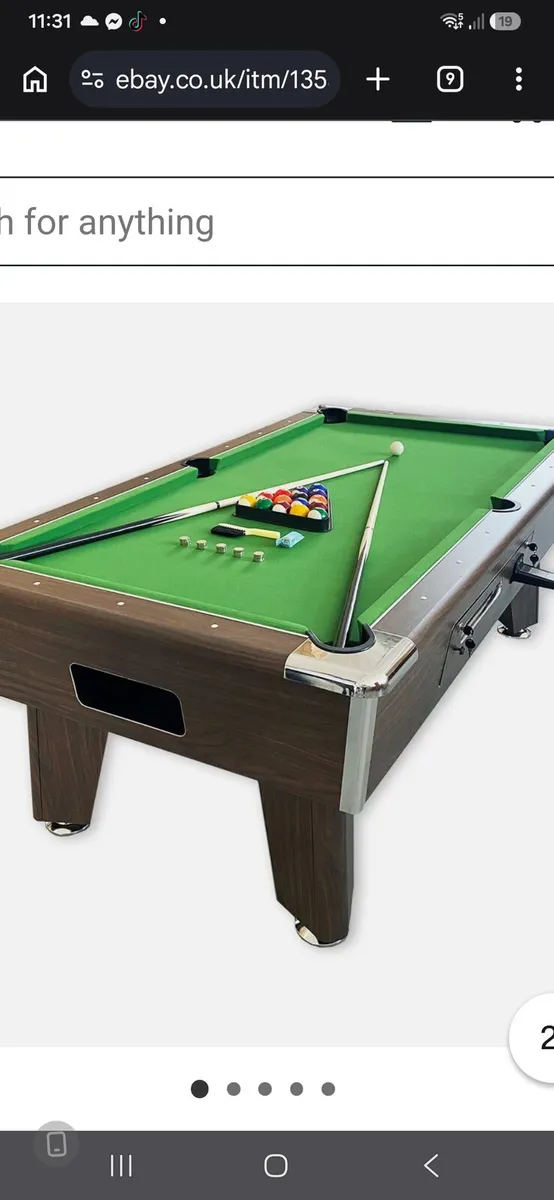 Pool table wanted