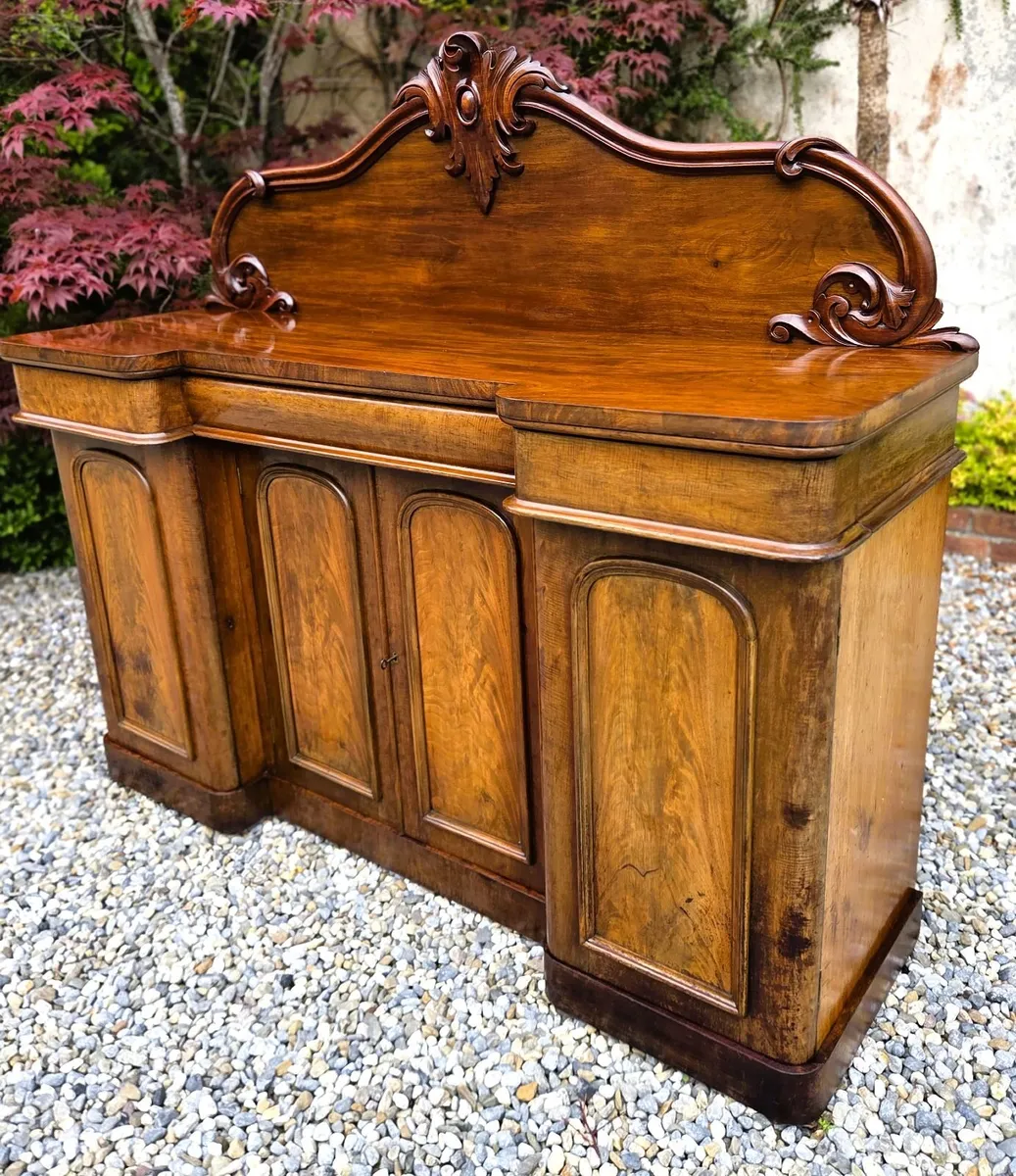 Victorian Breakfront Sideboard- Circa 1870 - Image 3