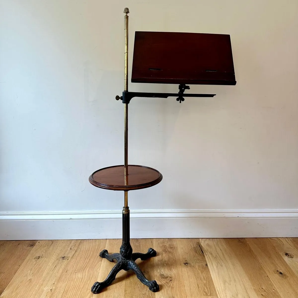 19th Century Adjustable Reading Stand Table - Image 1