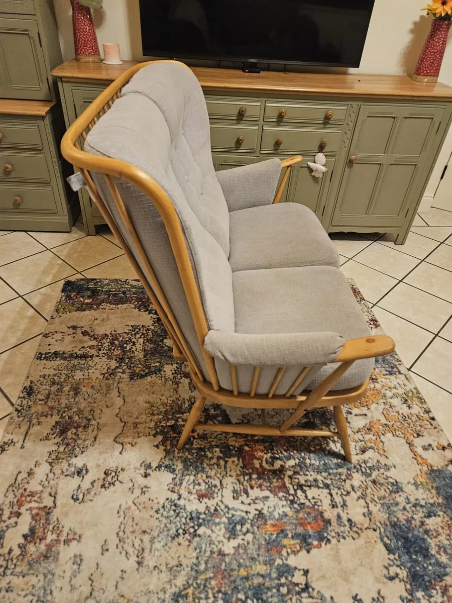Mid Century Ercol Evergreen 2 seater sofa - Image 2