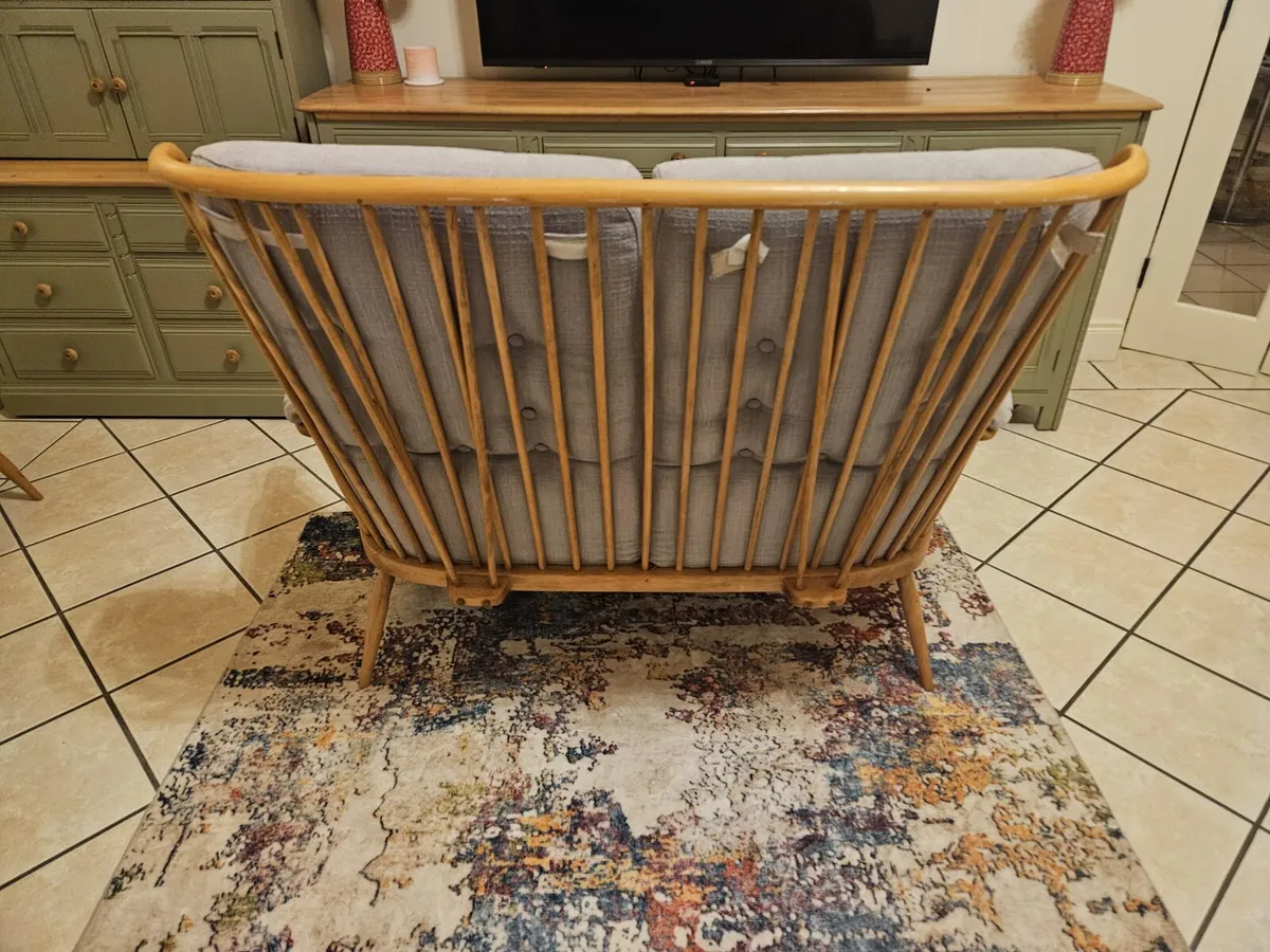 Mid Century Ercol Evergreen 2 seater sofa - Image 3