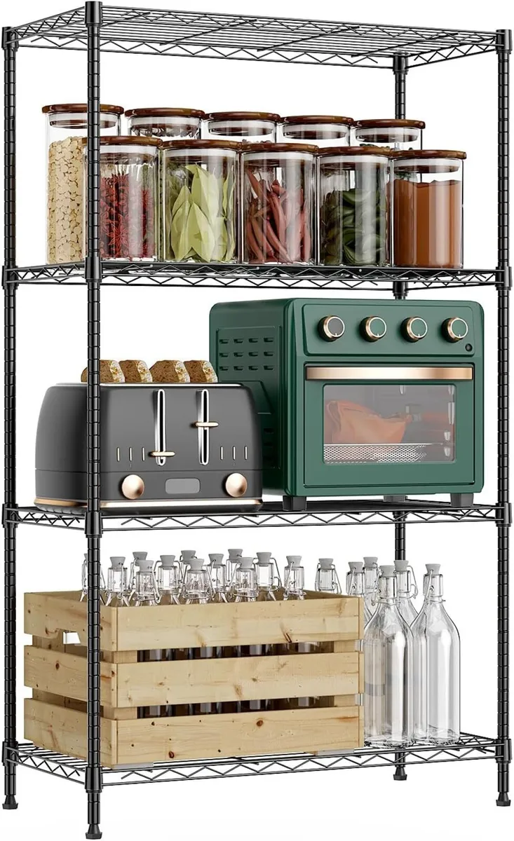 Storage Shelves 4 Tier - Image 1