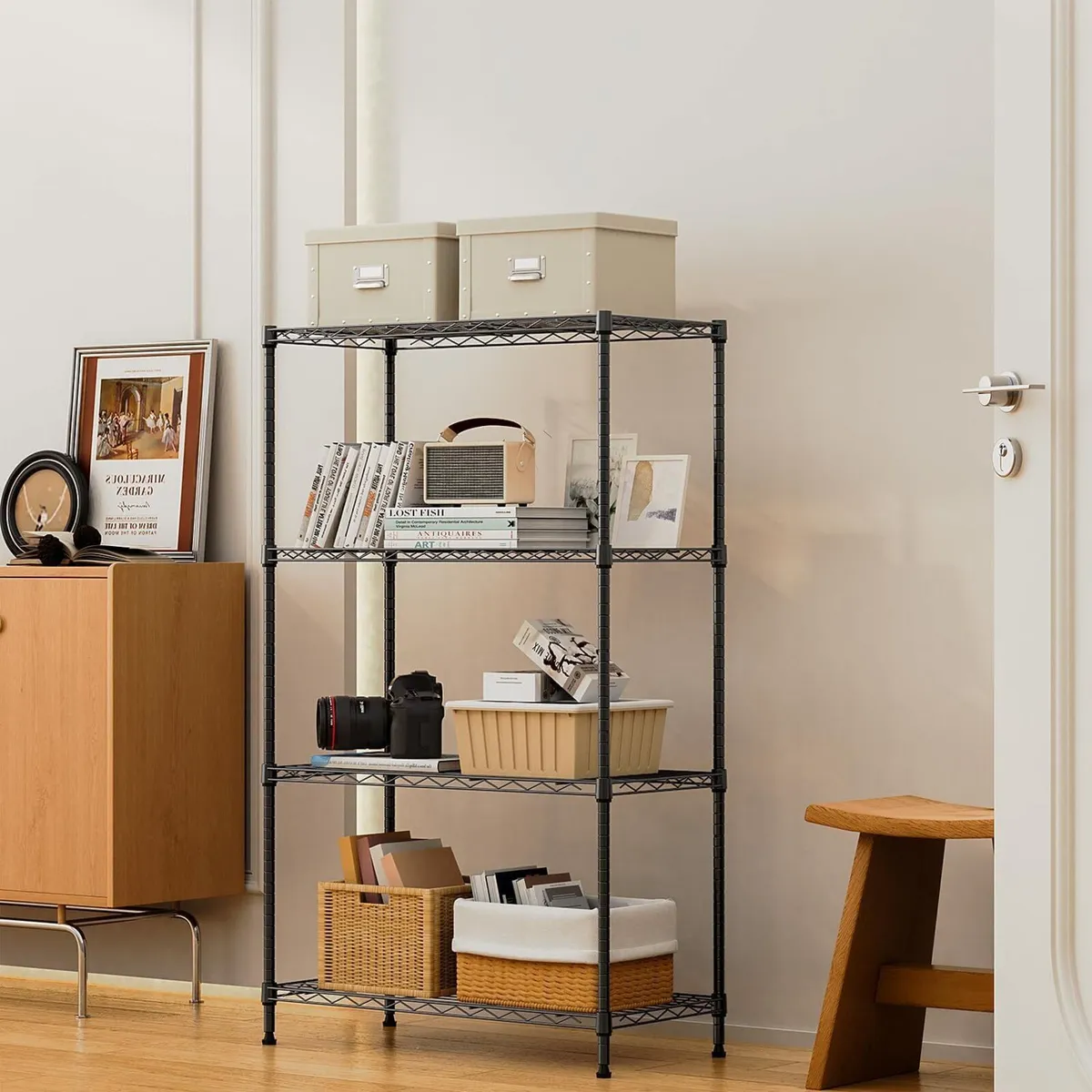 Storage Shelves 4 Tier - Image 2