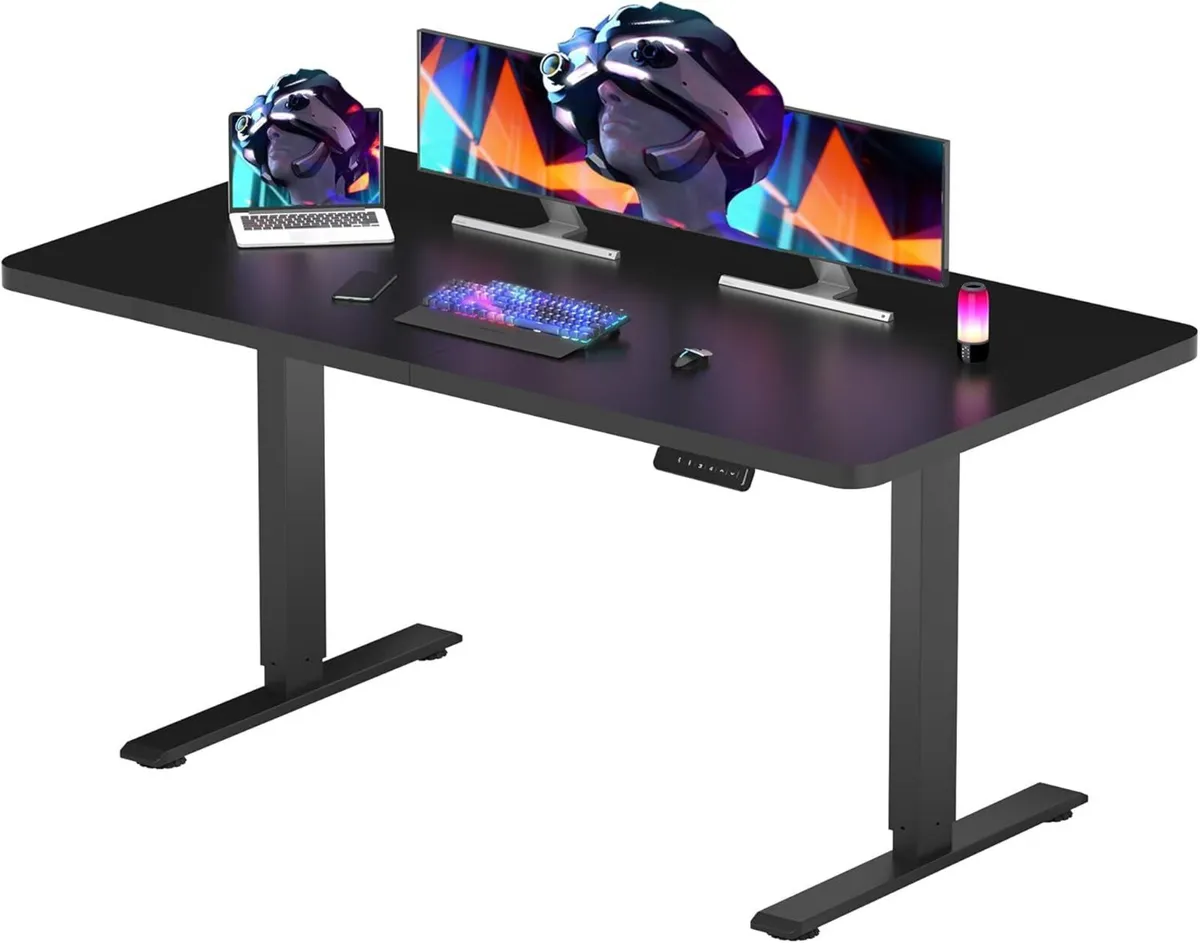Flexispot E1 One Piece Electric Standing Desk - Image 1