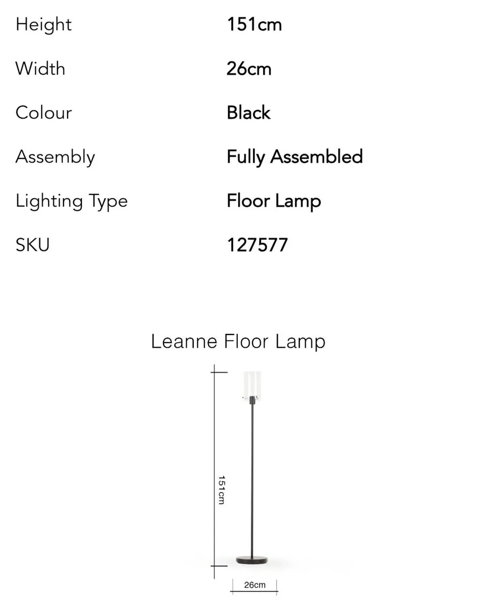 Ez Living Floor Lamp, Table Lamp & Ceiling Light - Image 4