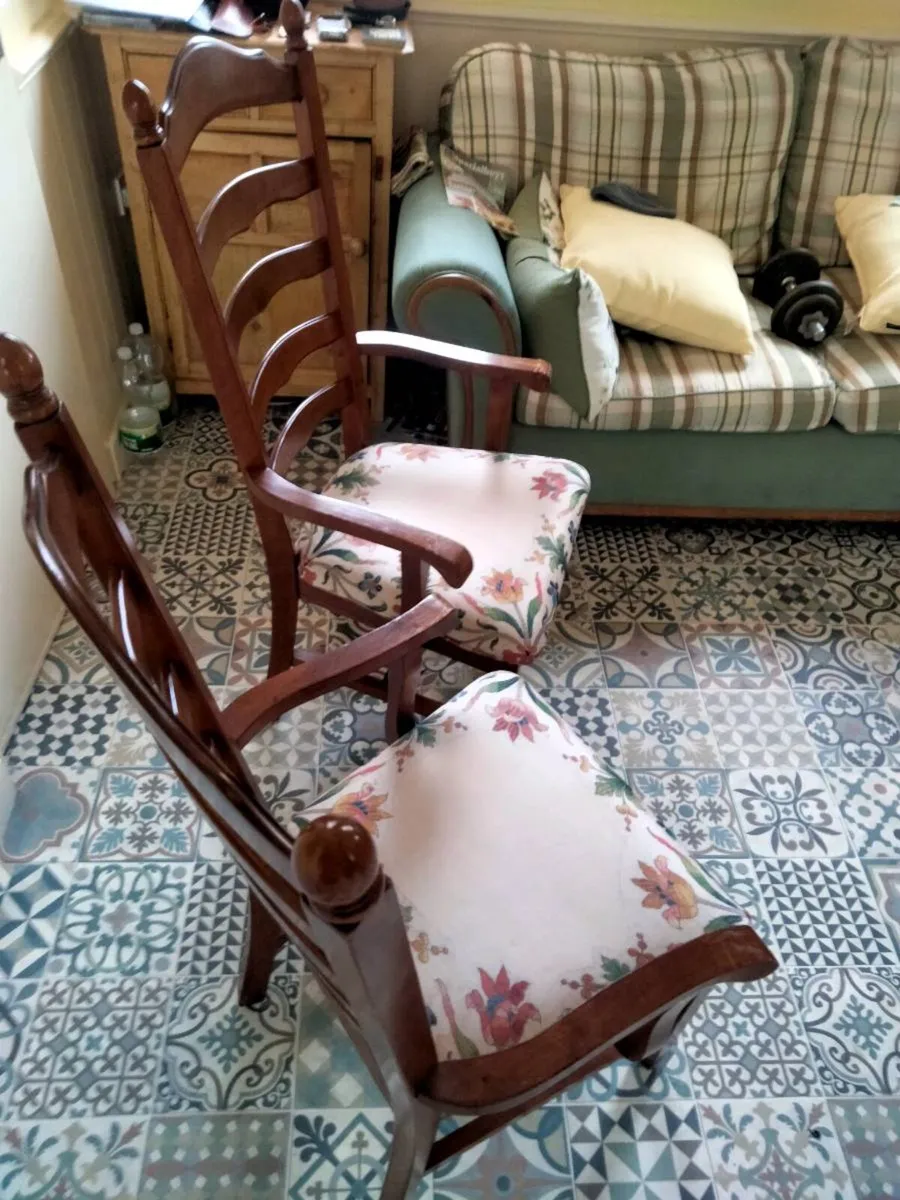 Two Carver Chairs - Image 3