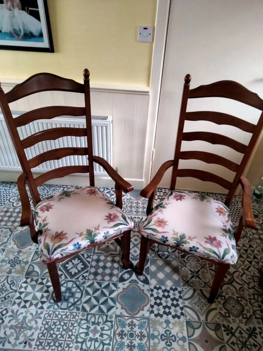 Two Carver Chairs - Image 2