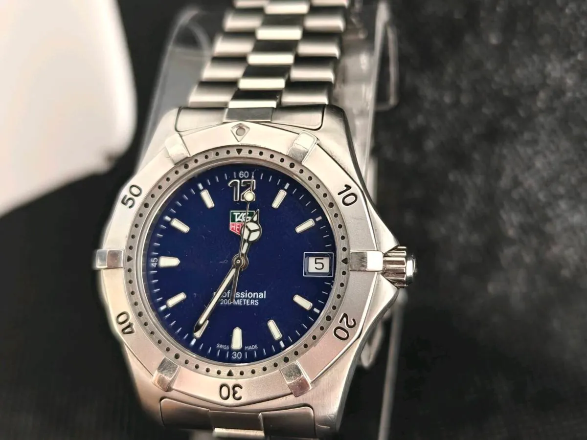 Tag Heuer 2000 professional watch - Image 1