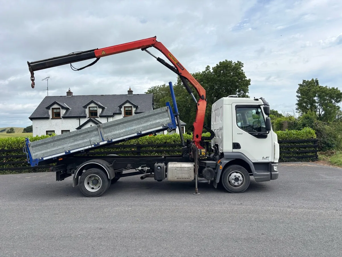 Daf LF. 7.5 ton tipper crane lorry for sale in Westmeath for €55,000 on ...