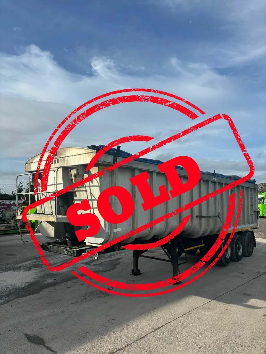 Bulk Alloy Tipping Trailer FOR SALE - Image 1