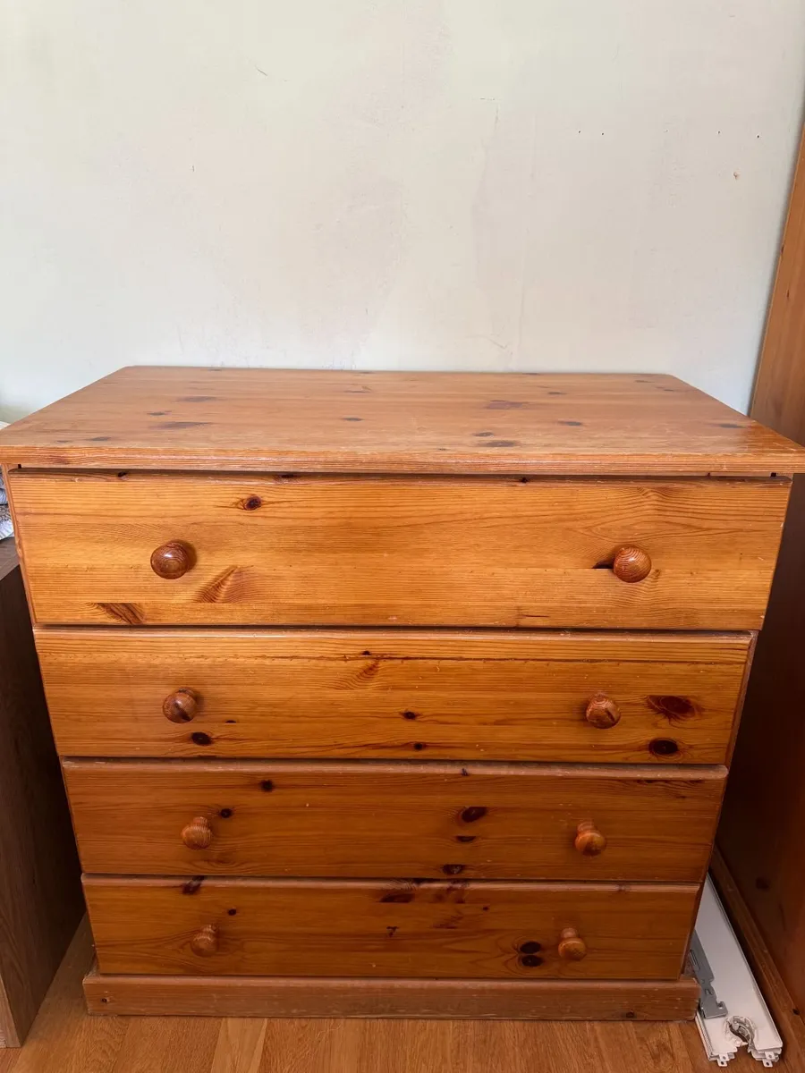 Wardrobe, chest of drawers, bedside drawers - Image 3