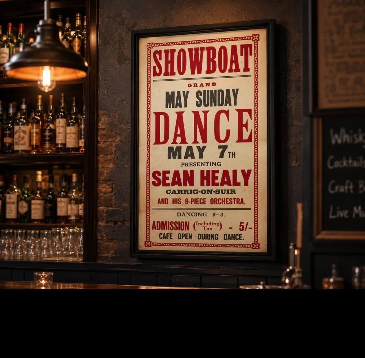 Vintage Showboat Dance Poster: Sean Healy - Image 3