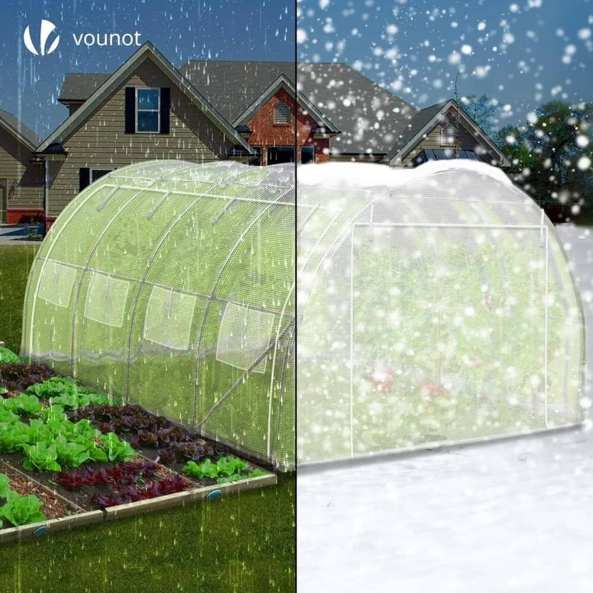 Polytunnel Greenhouse 3x2x2m 6m² Grow House - Image 2