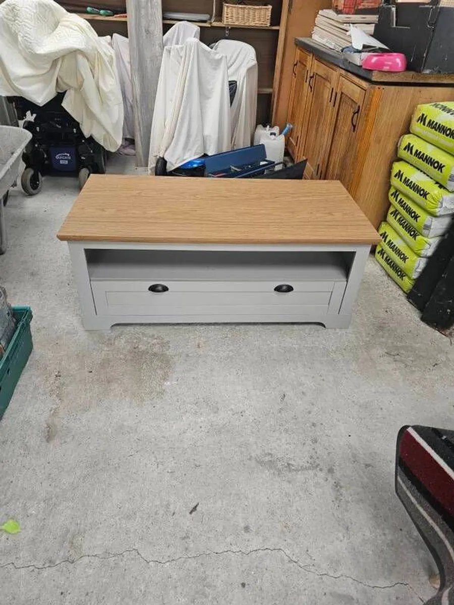 coffee table & matching tv unit - Image 3