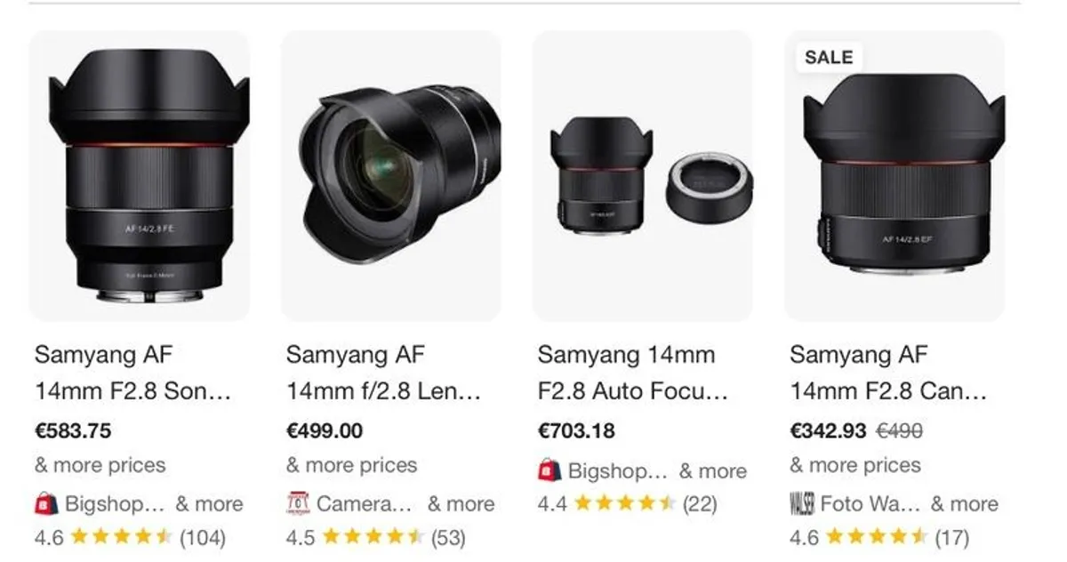 Samyang AF 14mm F2.8 FE - Image 2