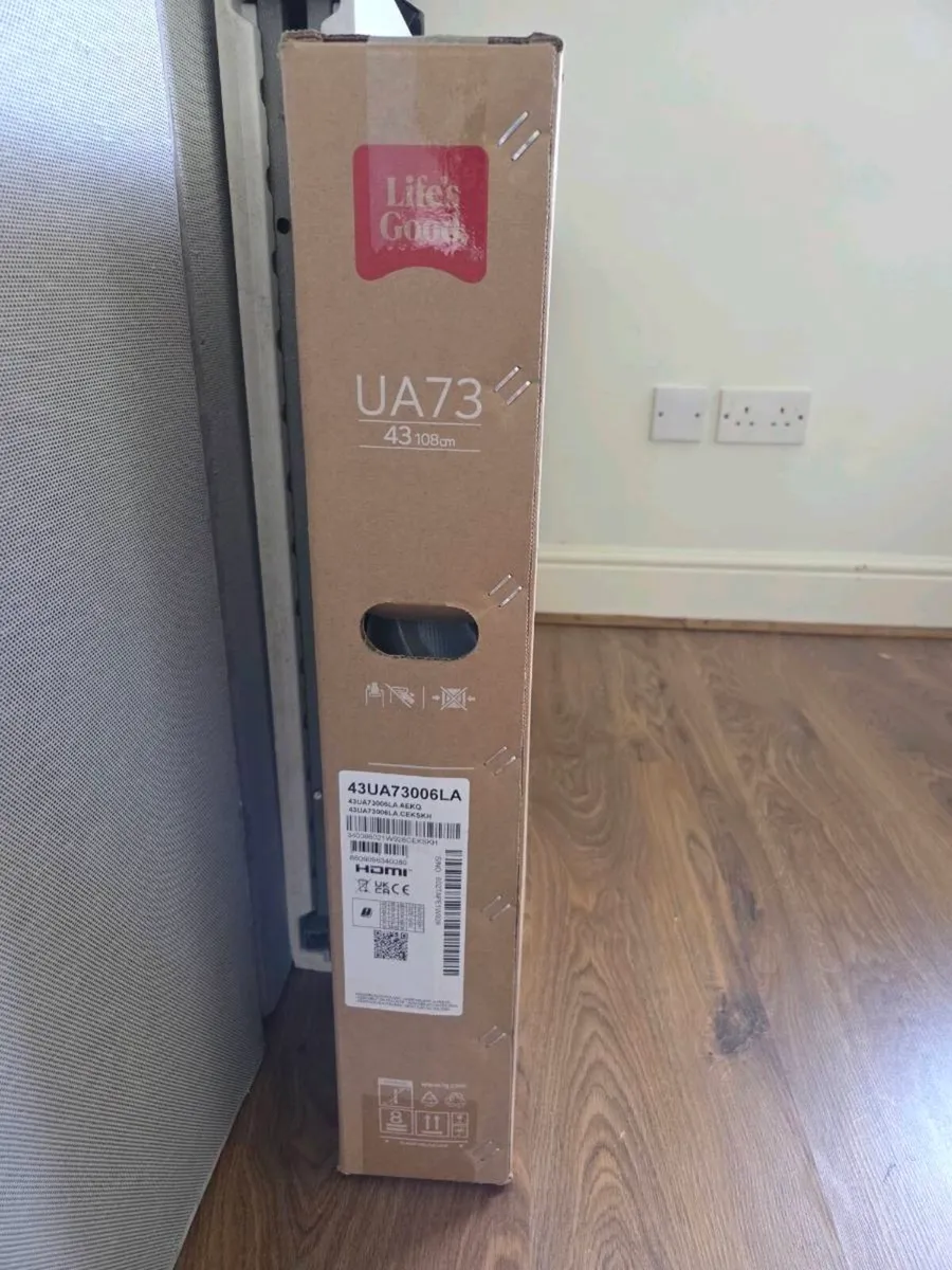 BRAND NEW IN BOX LG 43" 4K Smart TV - Image 3