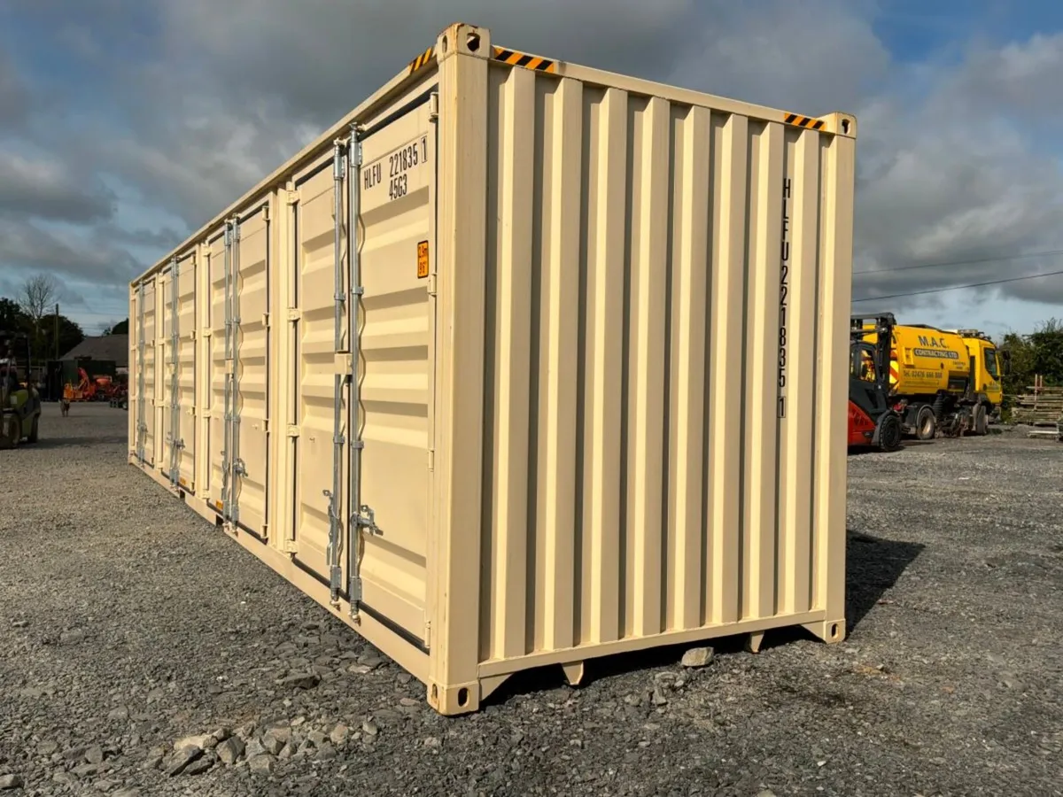 New / unused 40ft multi door shipping container... - Image 3