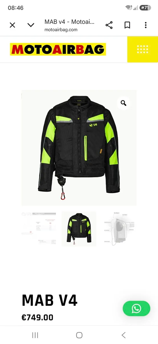 Motorbike jacket - Image 1