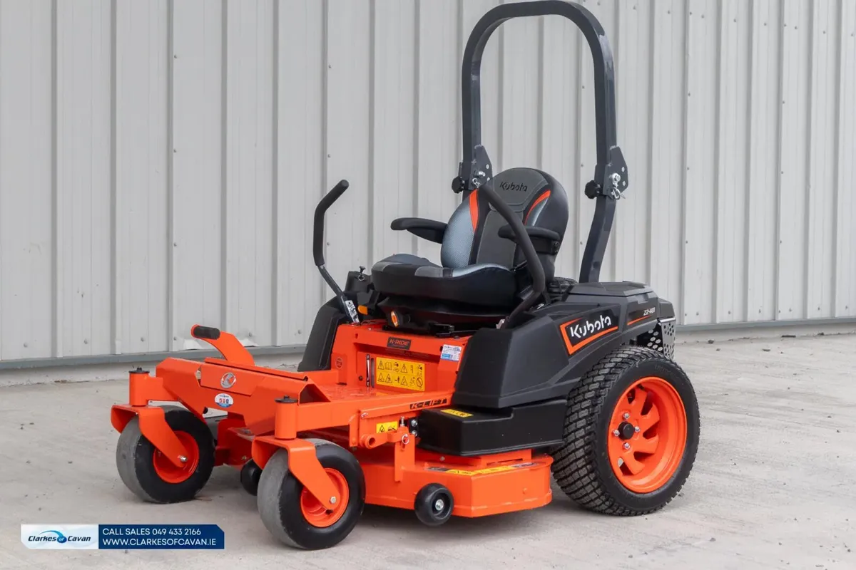 New Kubota Z2-481 zero Turn Lawnmower - Image 2