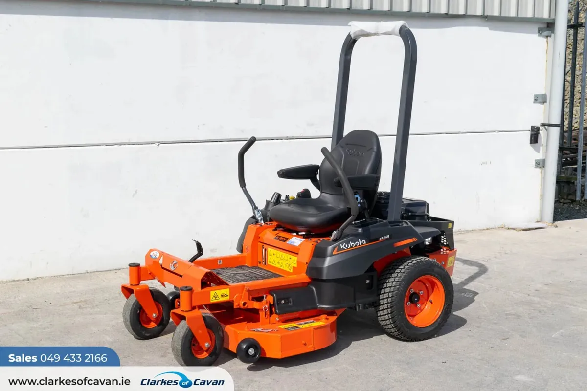 New Kubota Z1-421 Zero Turn Lawnmower - Image 1