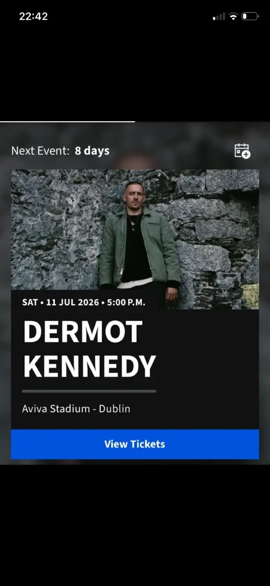 Dermot Kennedy Tickets - Image 1