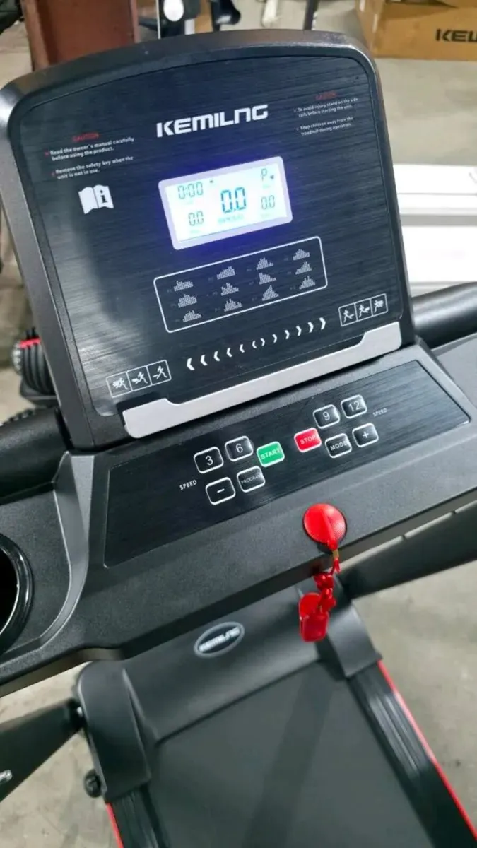 Brand New Motorized Treadmill with massage belt - Image 2
