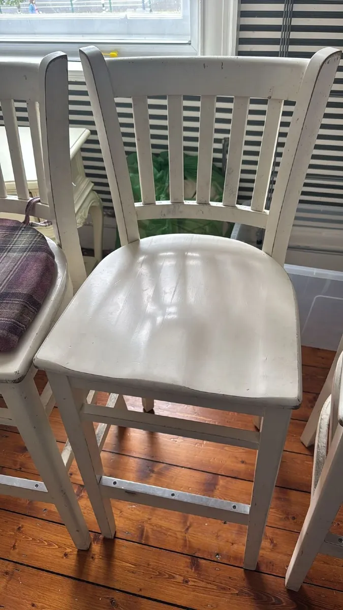 4 High-Stools for Kitchen - Image 1