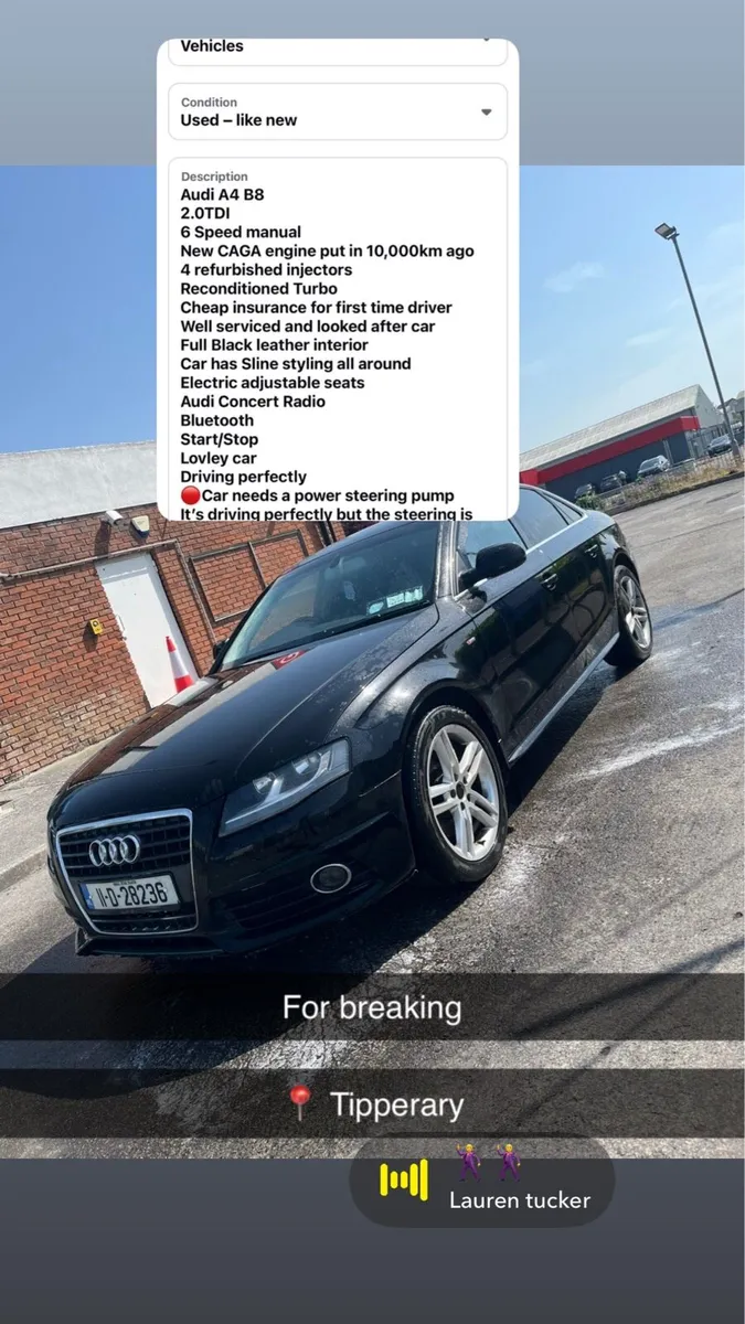 Audi a4 b8 for breaking - Image 1
