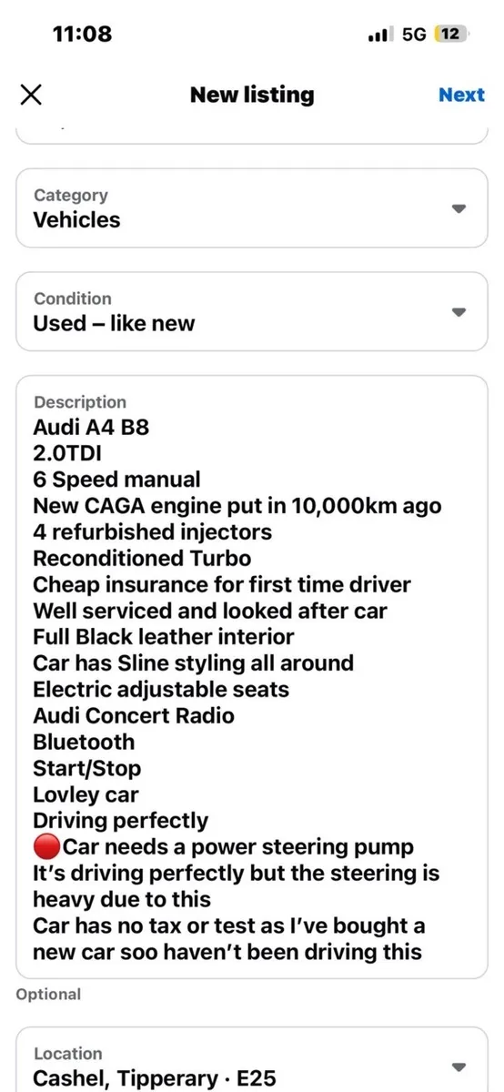 Audi a4 b8 for breaking - Image 2