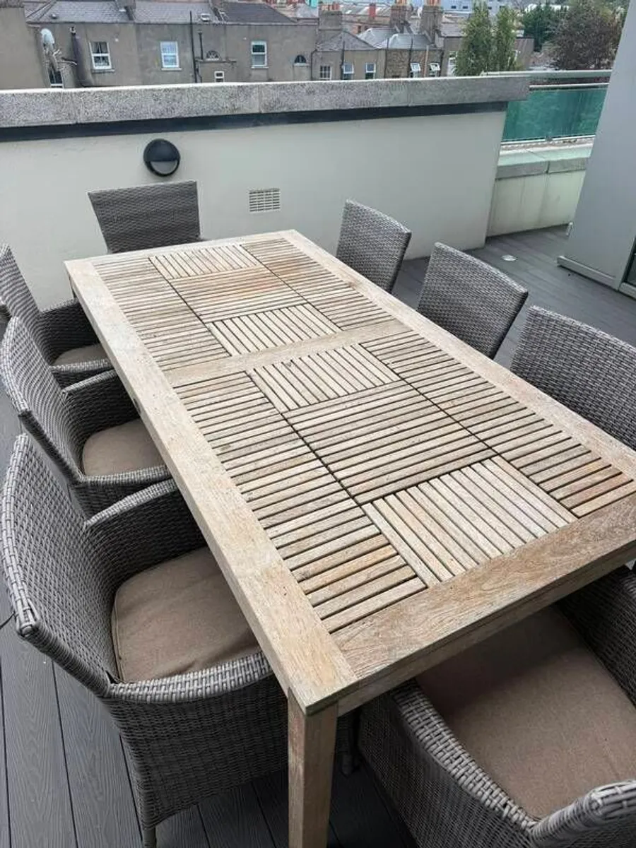 Outdoor Table + Chairs Set - Image 1