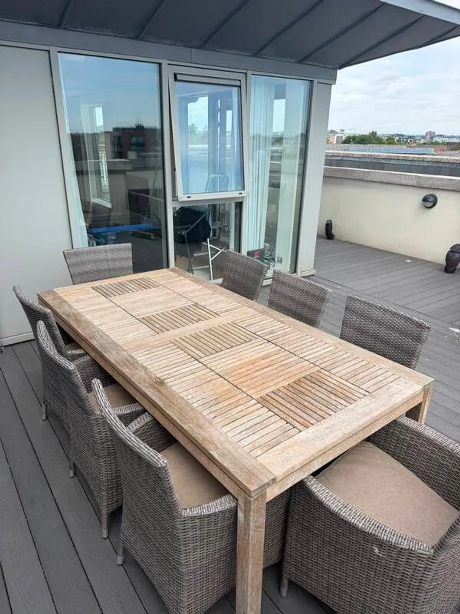 Outdoor Table + Chairs Set - Image 3