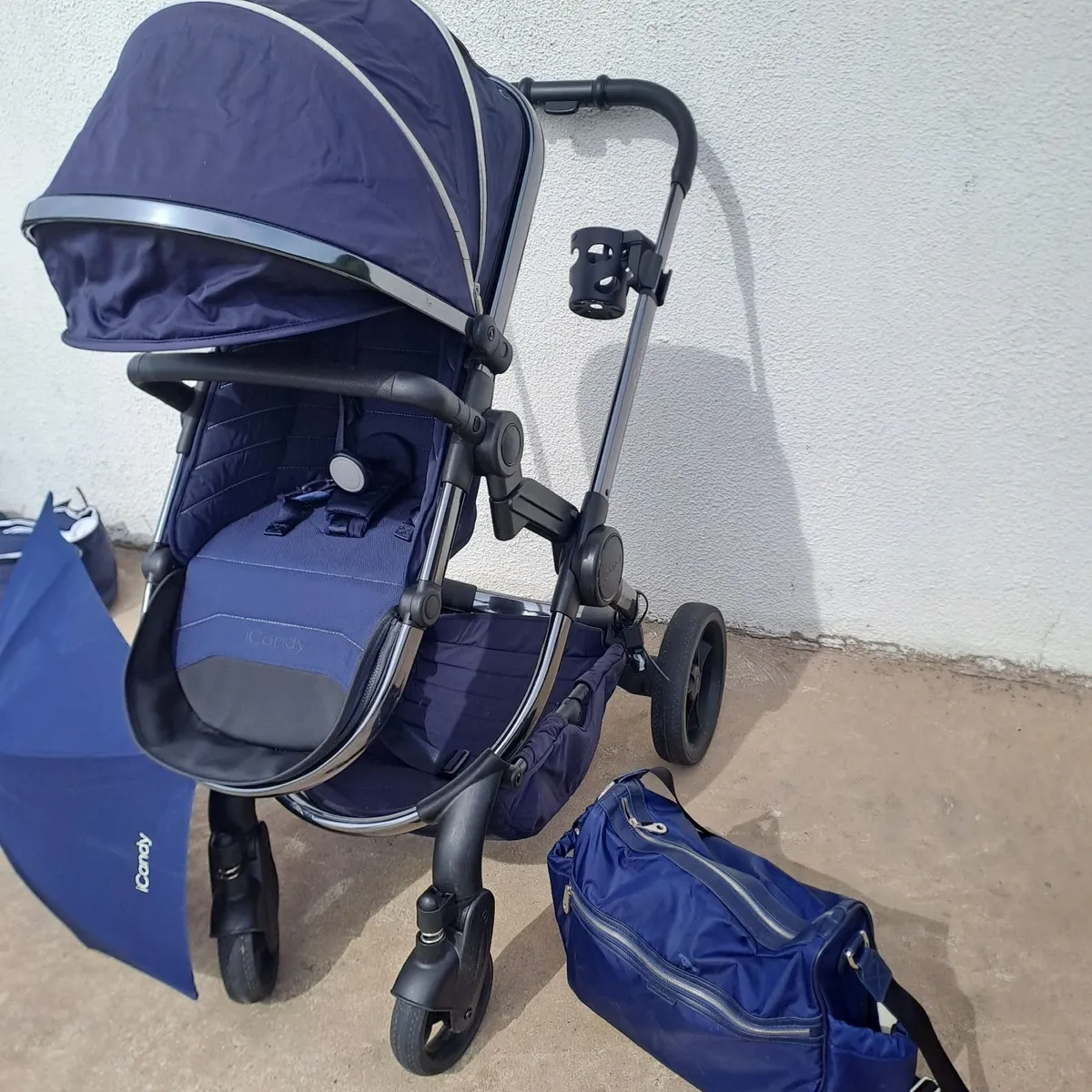 iCandy Peach Pram and Buggy and Accessories - Image 3