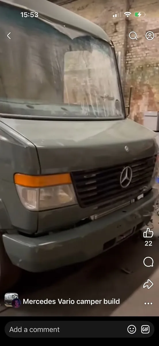 Mercedes Vario 814d 2001 camper conversion - Image 1