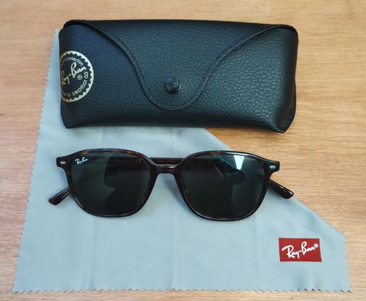 Ray-Ban Leonard in Tortoise Shell - Brand New ! - Image 1