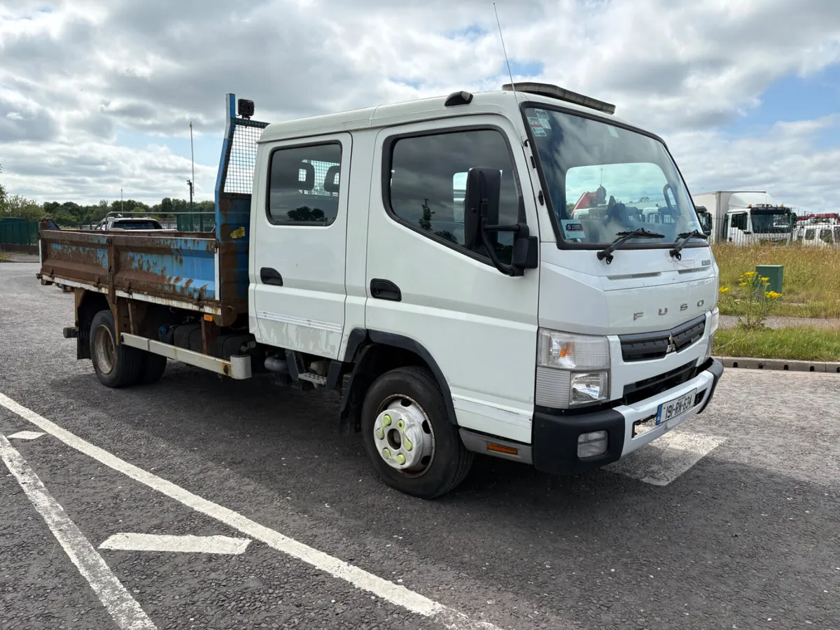 Mitsubishi Canter Crew Cab Tipper - Image 1