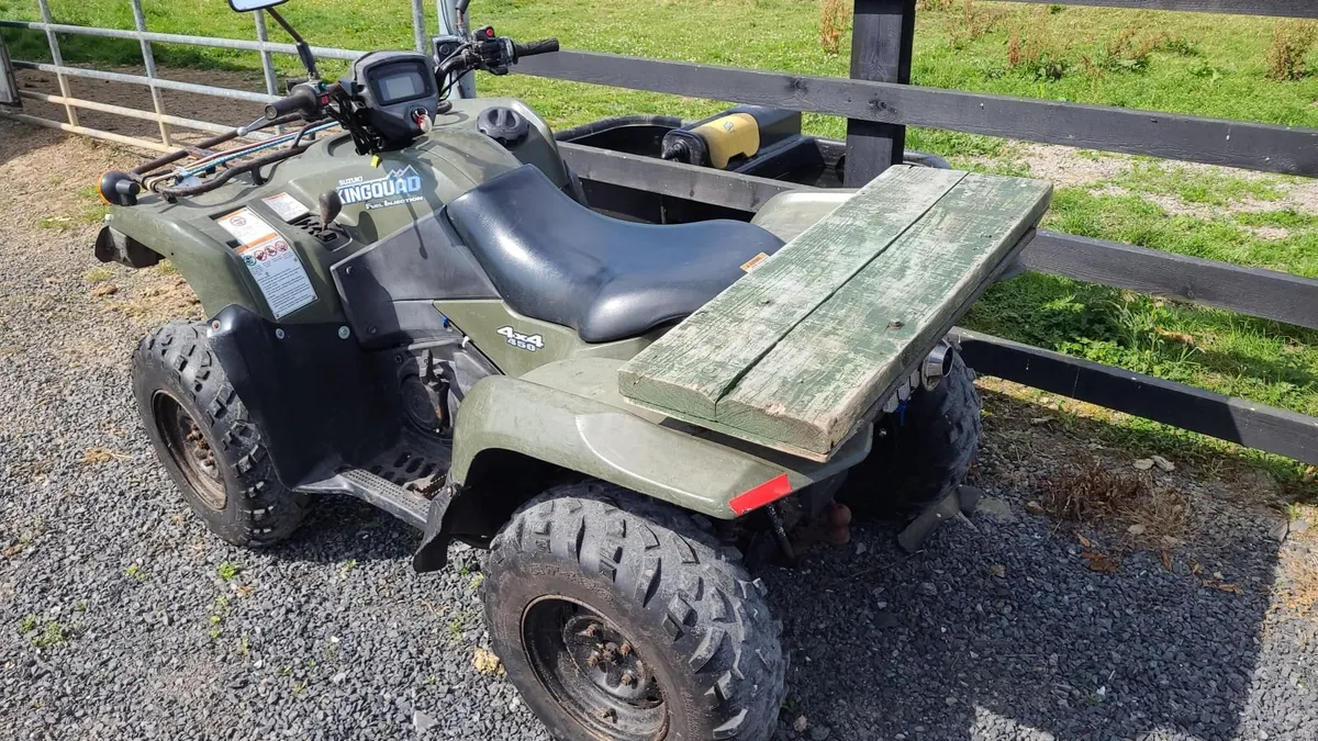 SUZUKI KINGQUAD 450 4X4 - Image 4