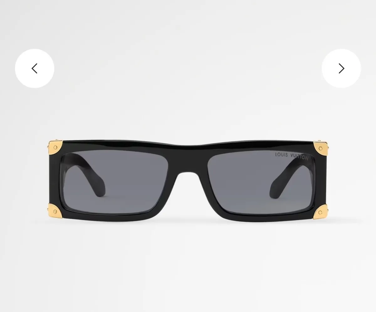 LV Heritage Low Square Sunglasses - Image 2