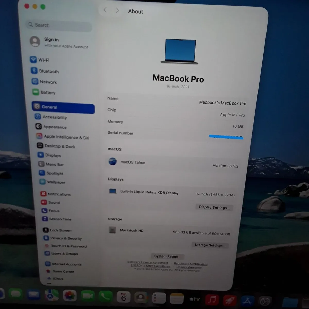 MacBook Pro 16-inch (2021) | Apple M1 Pro Chip | - Image 2