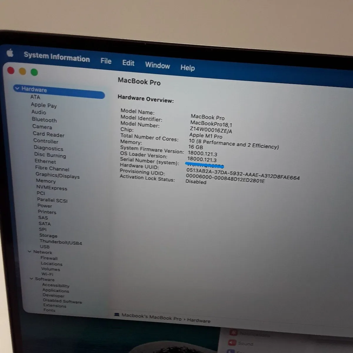 MacBook Pro 16-inch (2021) | Apple M1 Pro Chip | - Image 4