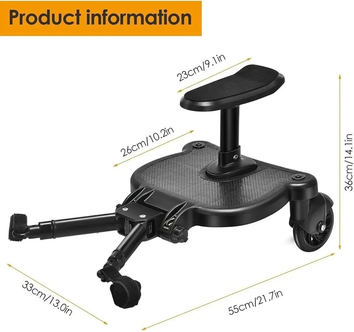 Stroller Board Universal Toddler Ride Board - Image 1