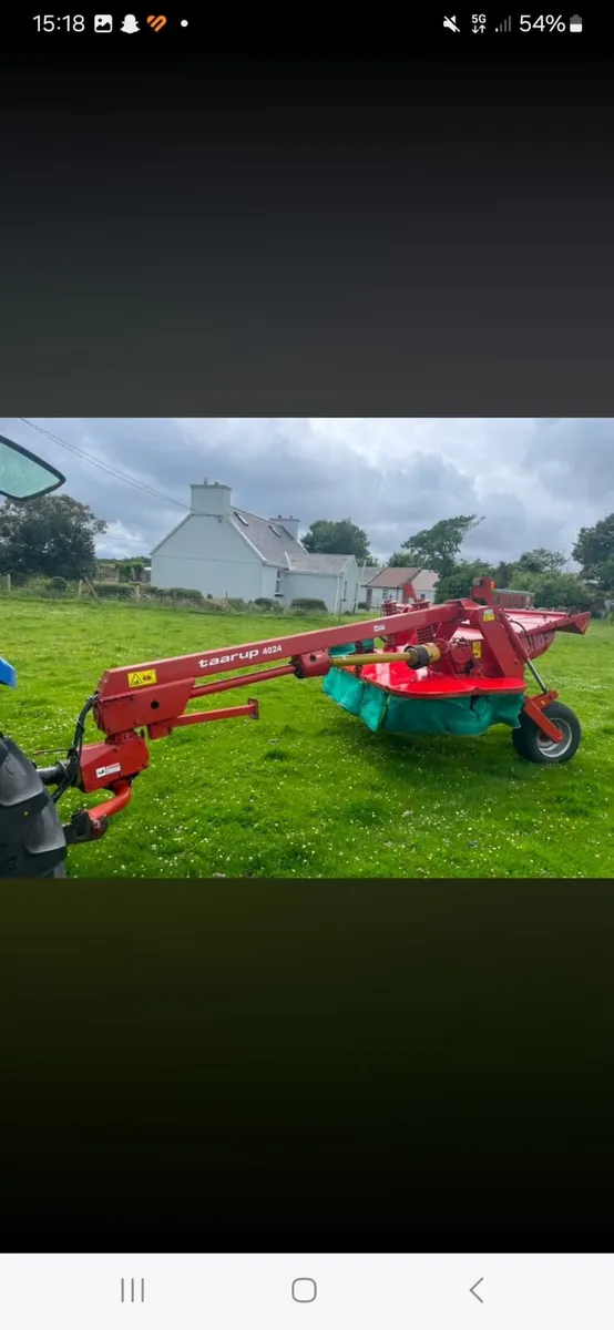 Taarup Mower - Image 2
