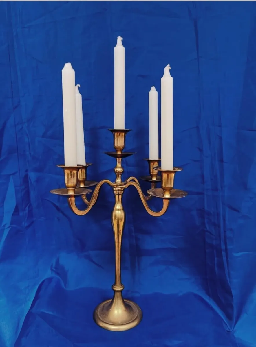 Brass  candle holder - Image 1