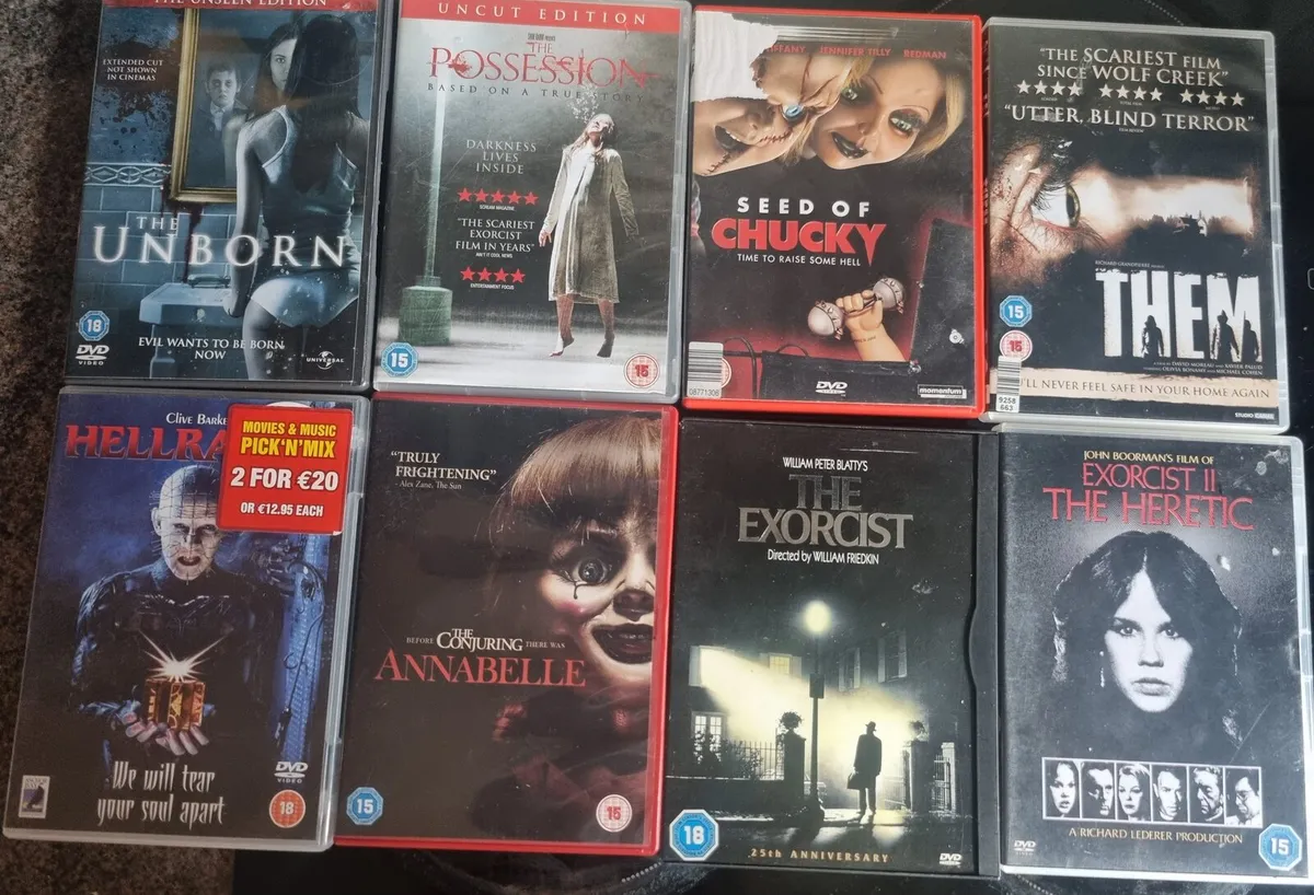 Horror Dvd Collection - Image 2