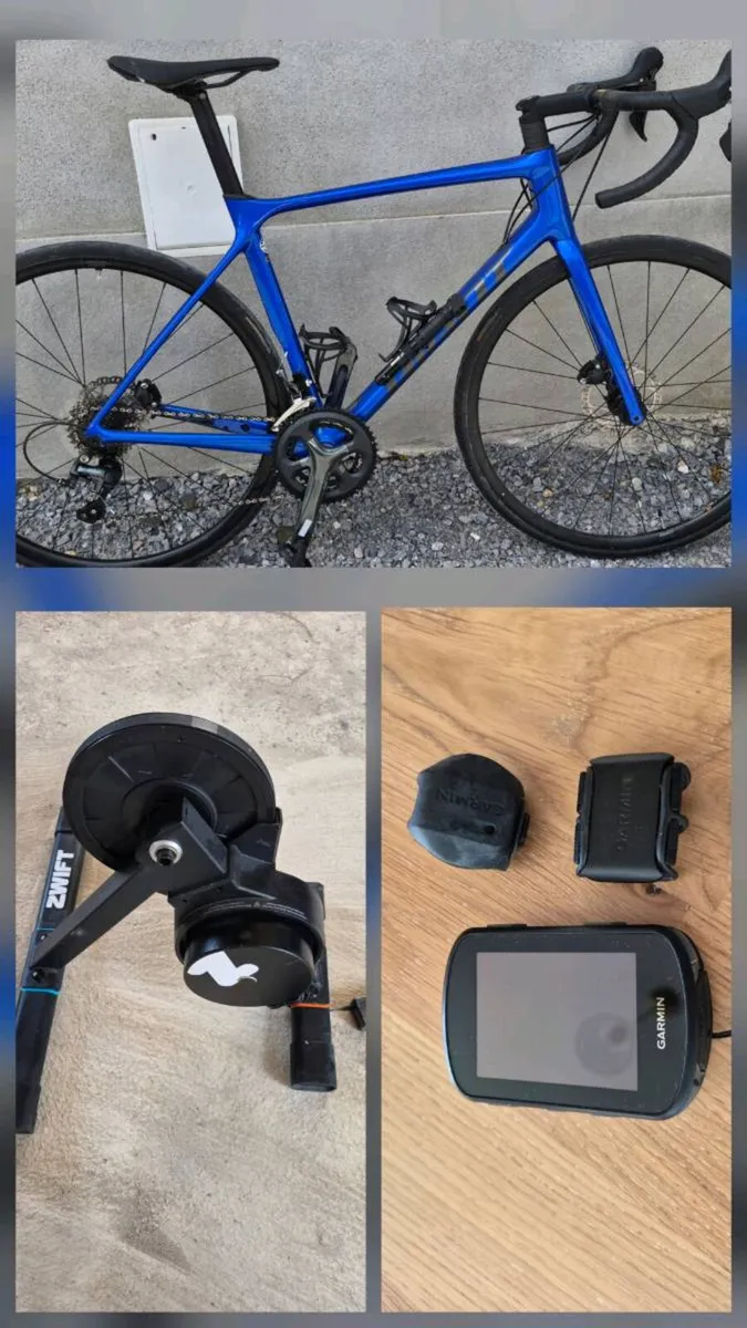 Giant TCR Advanced Disc 3 - Zwift Hub - Garmin - Image 1