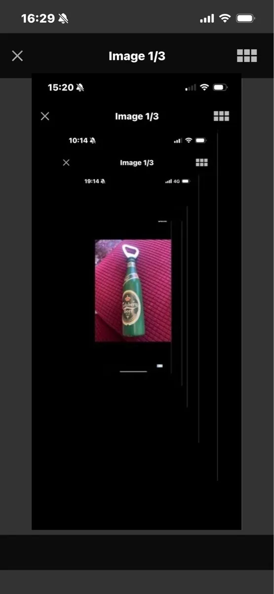 Rare Vintage Carlsberg Timber Bottle Opener - Image 2