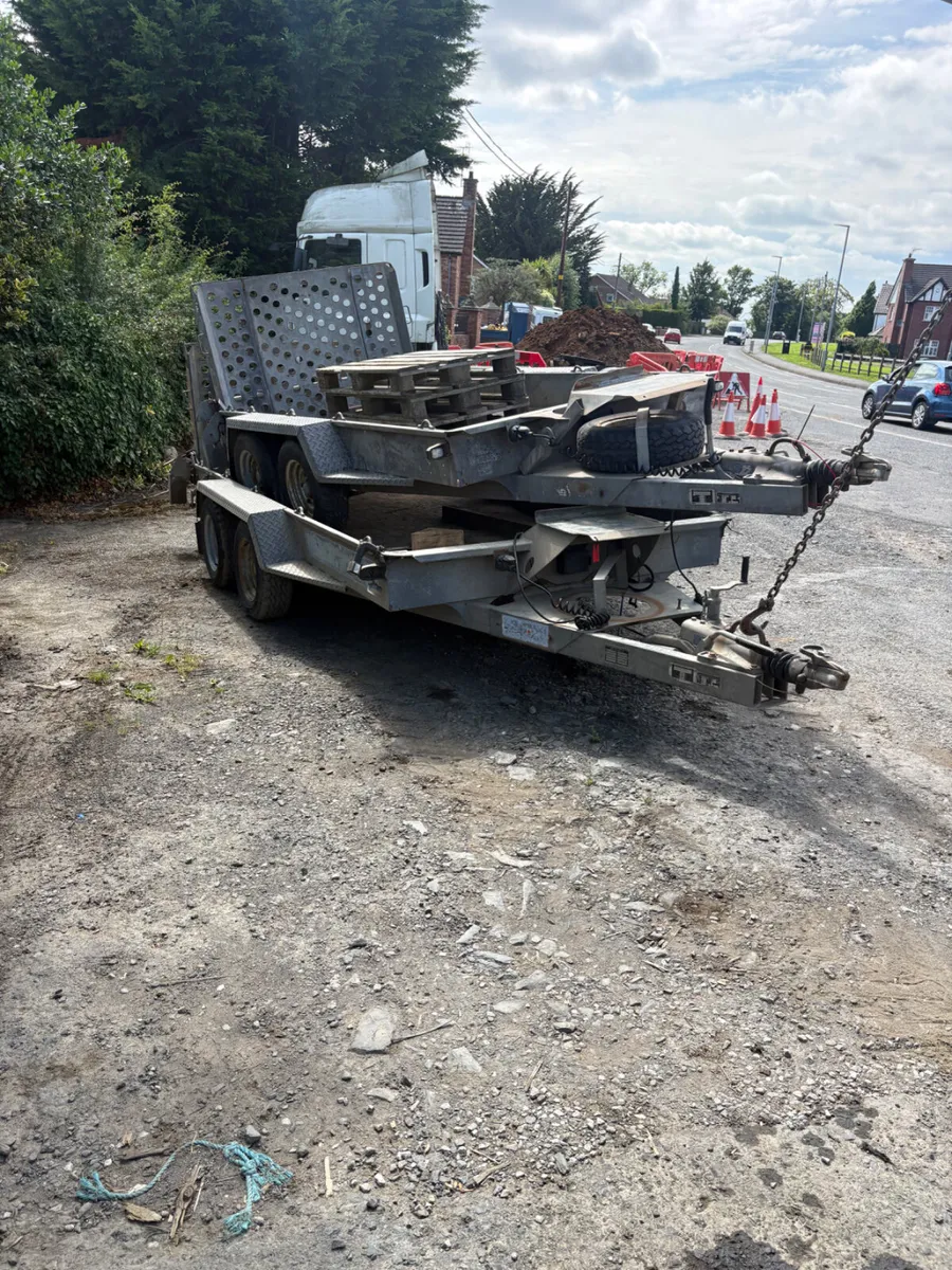 Ifor Williams 10ft and 12ft plant trailer - Image 1
