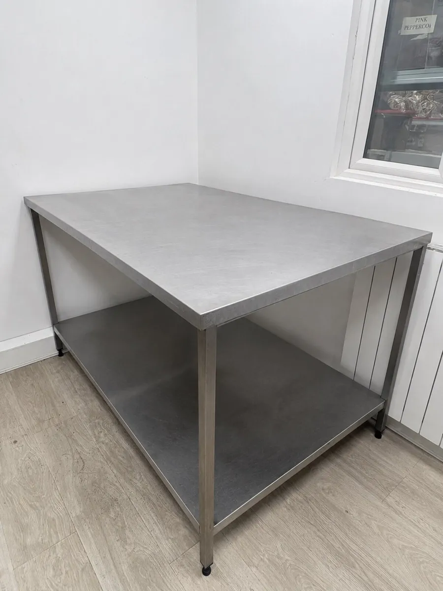Stainless steel table