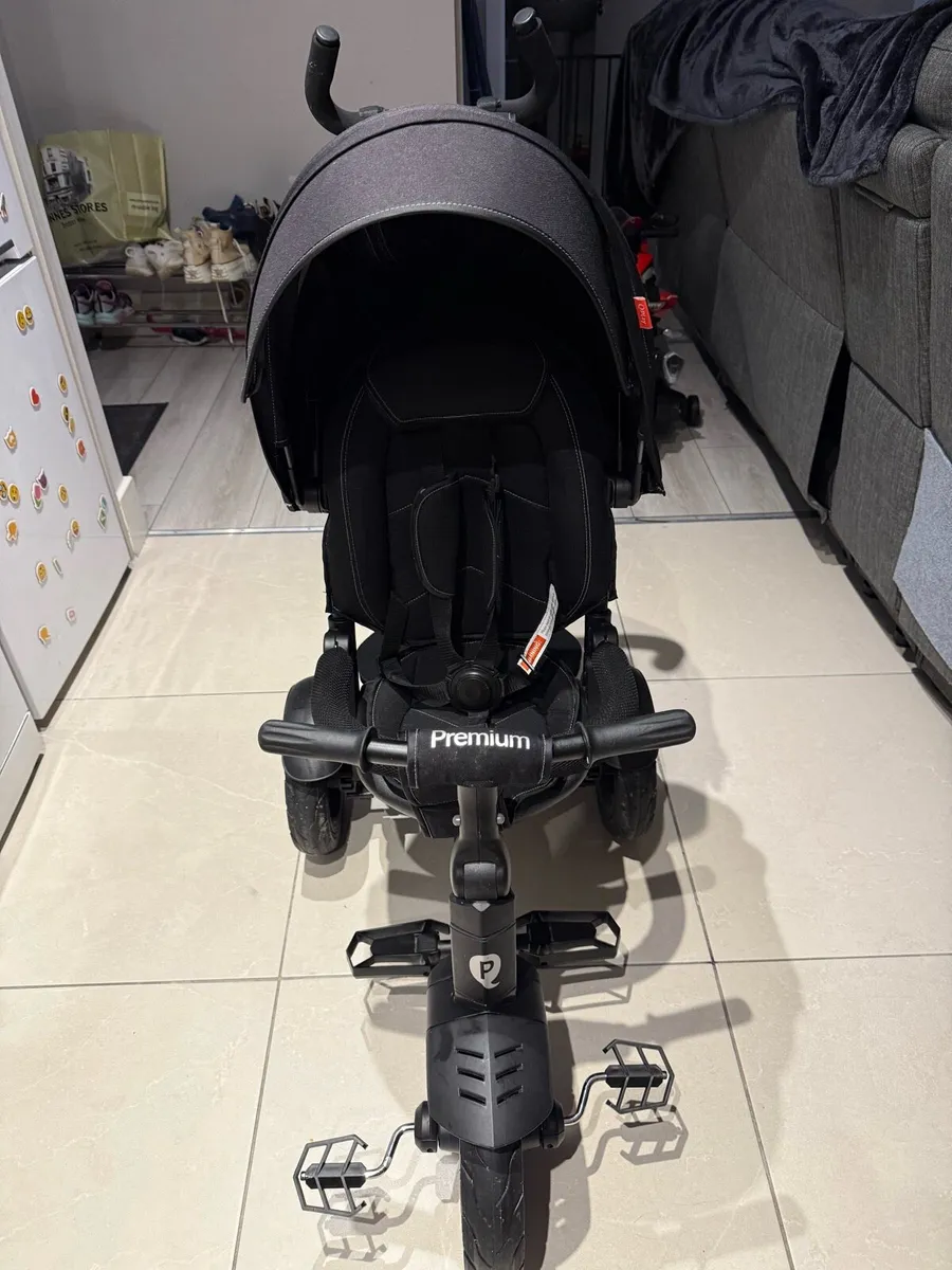 QPlay Premium 6-in-1 Trike Black - Image 2